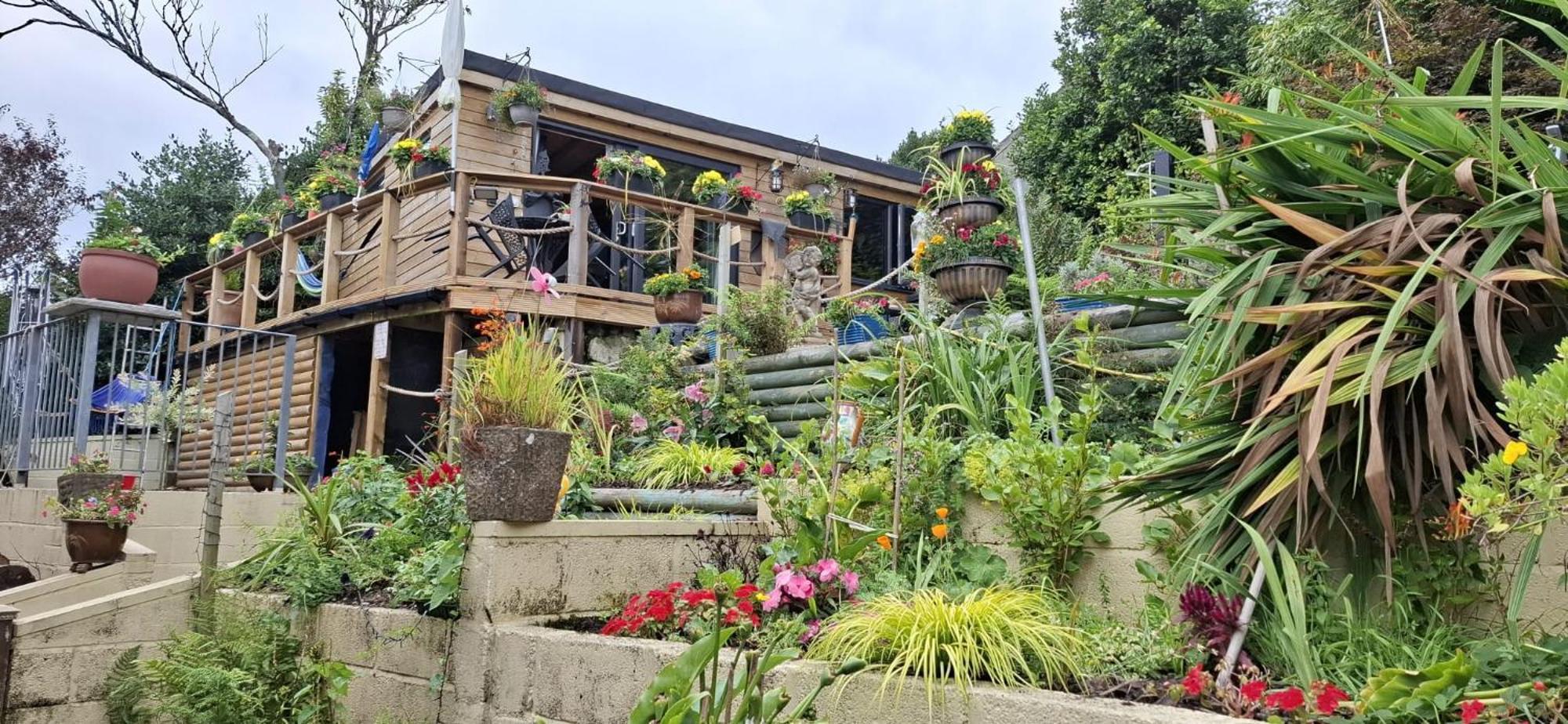 Cosy Cornish Cabin St Austell Exterior foto