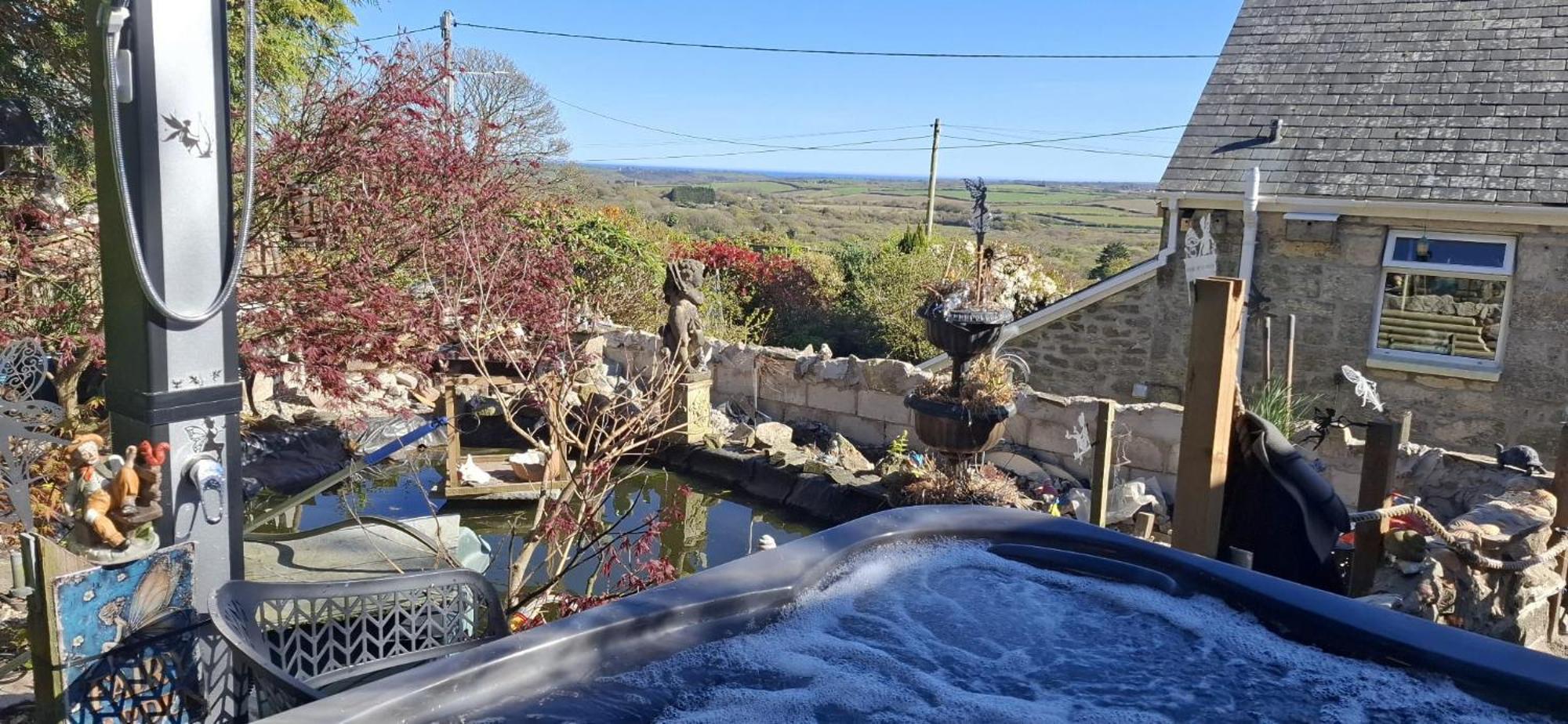 Cosy Cornish Cabin St Austell Exterior foto